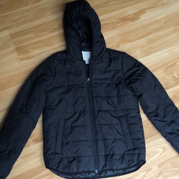 Giordano Puffer Jacket | Color: Black | Size: S | Hellojluu's Closet